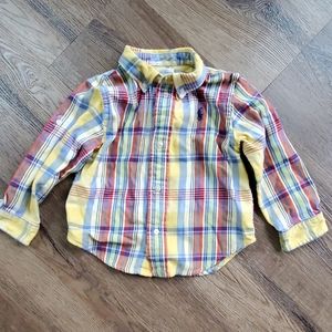 Ralph Lauren flannel long sleeve shirt